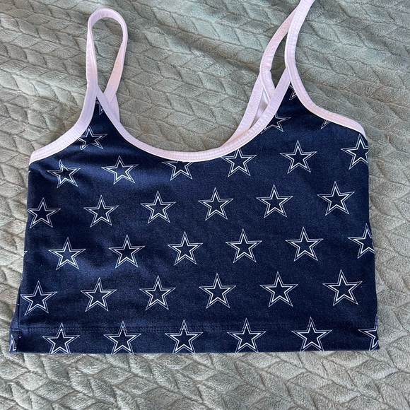 Team Apparel Tops - Team Apparel White and Navy Sleepwear